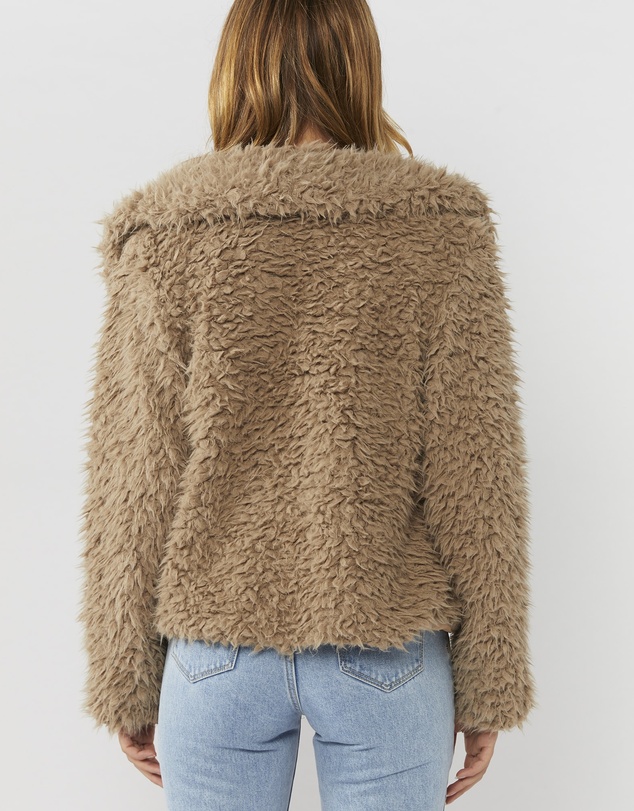 Everly Collective - She's With Me Teddy Jacket