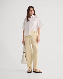 Oxford - Etta Barrel Leg Pant