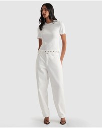 Decjuba - Kai Scallop Edge Tee