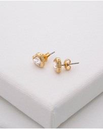 Ted Baker - HAN: Crystal Heart Stud Earrings