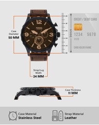 Fossil - Nate Men's Analogue Watch