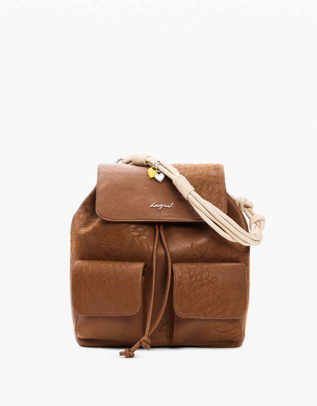 Desigual - Small embroidered backpack