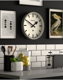 Newgate - Newgate Railway Clock Grey