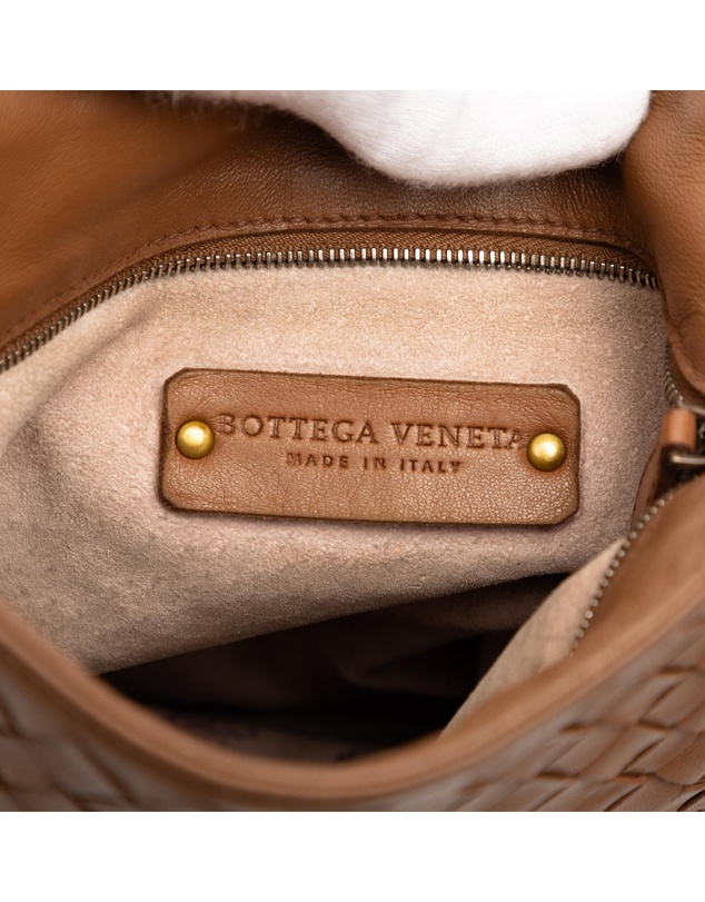 Pre-Loved by Azura Reborn - Pre-Loved Nappa Intrecciato Cutwork Crossbody