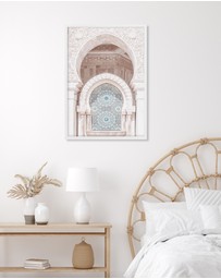 Olive et Oriel - Moroccan Arches II Hassan Art Print