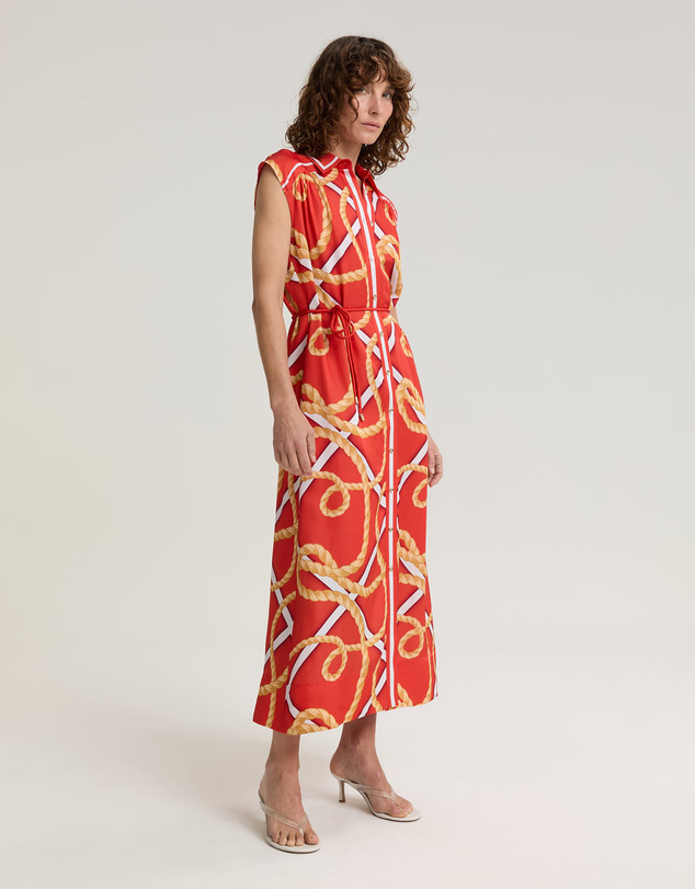 Sportscraft - Clove Print Shirt Dress