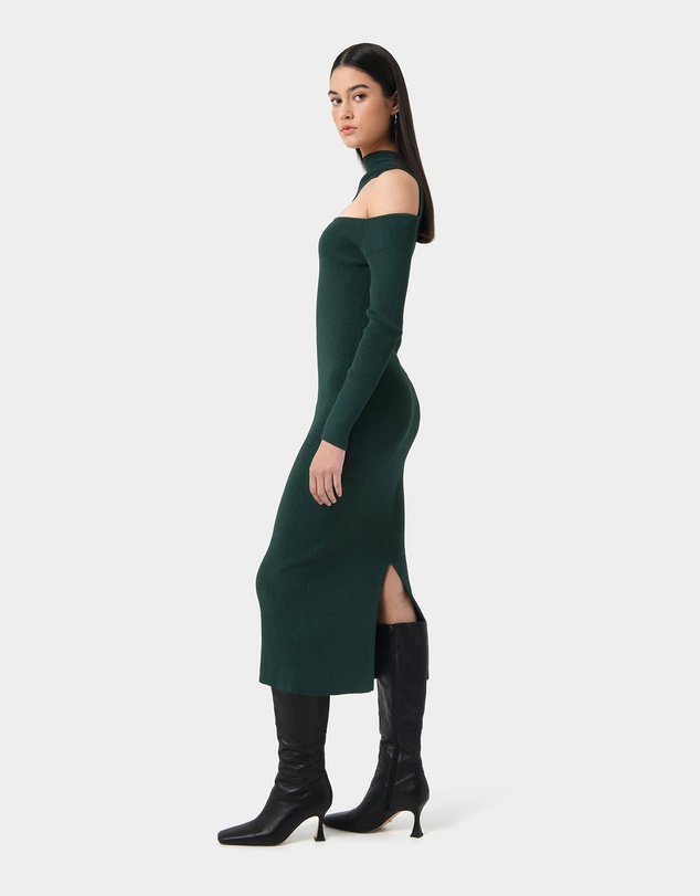 Forcast - Destiny Cut Out Knit Dress
