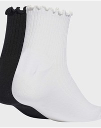 adidas Originals - RUFFLE QUARTER SOCKS Unisex