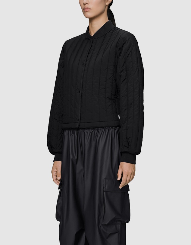RAINS - Banja Liner Bomber W Jacket Black