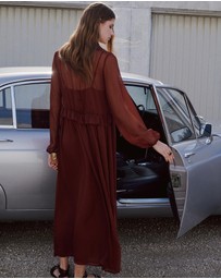 M.N.G - Puffed Sleeves Dress