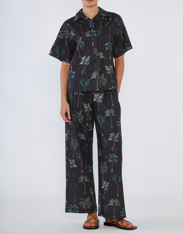 Amelius - Palmira Linen Bowling Shirt