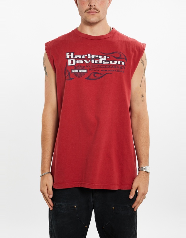 Vintage by The Real Deal - Pre Loved - Vintage Harley Davidson Tank