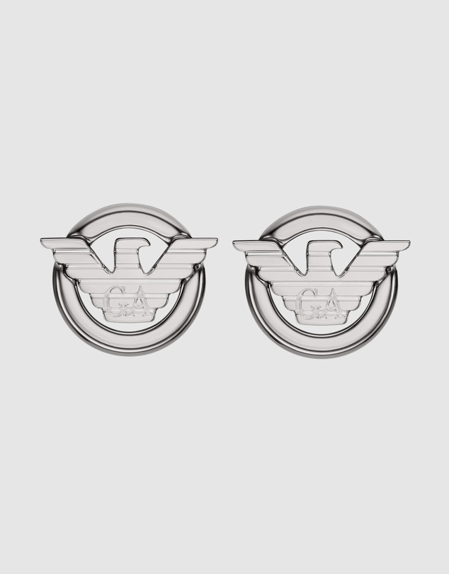 Emporio Armani - Emporio Armani Silver-Tone Earring