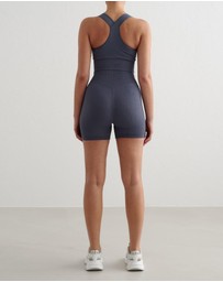 Aim'n - Ribbed Seamless Midi Biker Shorts