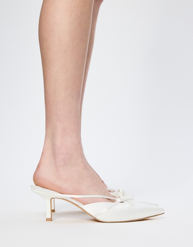 Atmos&Here - Talara Satin Bow Heels