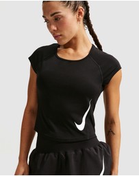 Nike - Tempo Swoosh Dri-FIT Cap-Sleeve Running Top