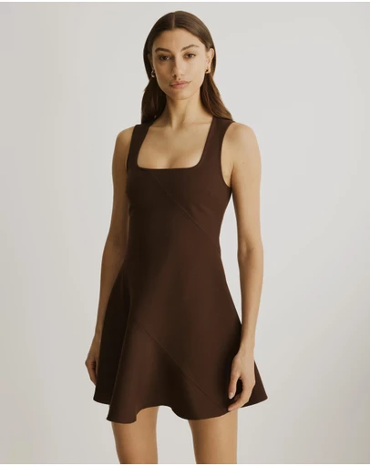 Atmos&Here - Lara Square Neck Mini Dress