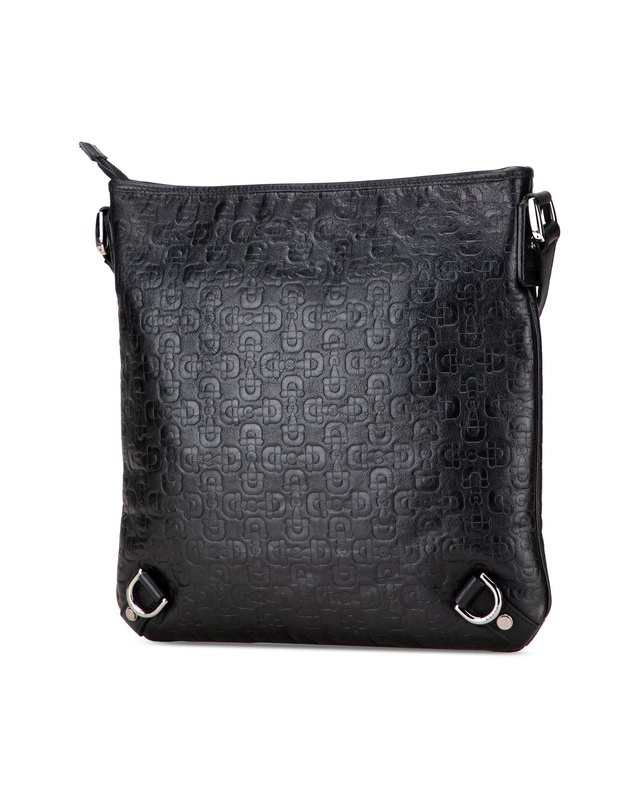 Pre-Loved by Azura Reborn - Pre-Loved Embossed Leather Horsebit Abbey D Ring Crossbody