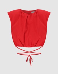 Shona Joy - Campbell Gathered Top