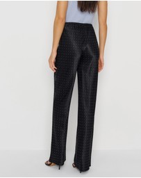 Reformation - Gale Satin Mid Rise Bias Pants