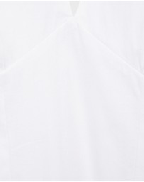 M.N.G - Valenti Halter Neck Cotton Midi-Dress