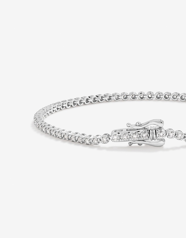 Michael Hill - 1.00 Carat TW Laboratory-Grown Diamond Tennis Bracelet in Sterling Silver