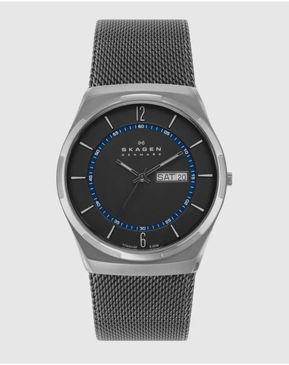 Skagen - Skagen Melbye Titanium Charcoal Watch SKW6078