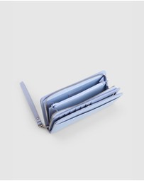 Evity - RFID Lily Leather Large Zip Wallet