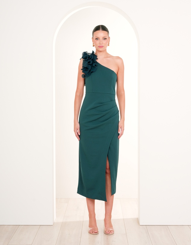 Pilgrim - Hina Ruffle One Shoulder Dress