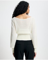 Lover - Vespera Alpaca Blend Sheer Jumper