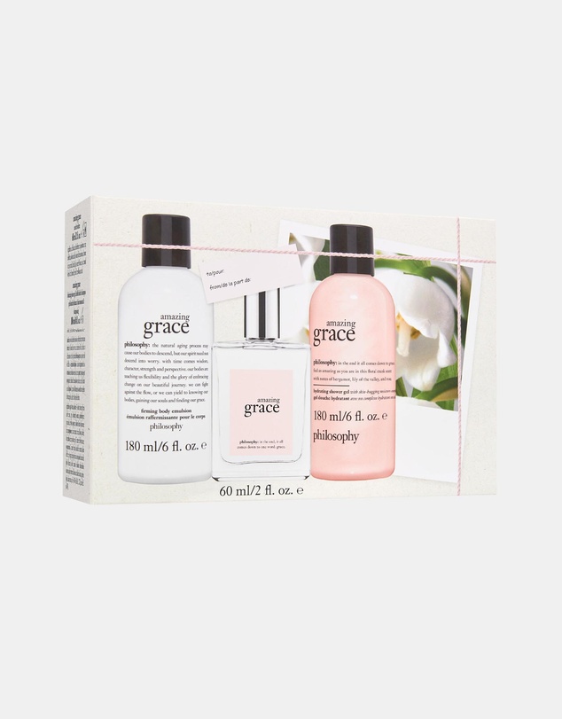 Philosophy - Philosophy Amazing Grace 3 Pce Set - 60ml 180ml Sg 180ml Bl