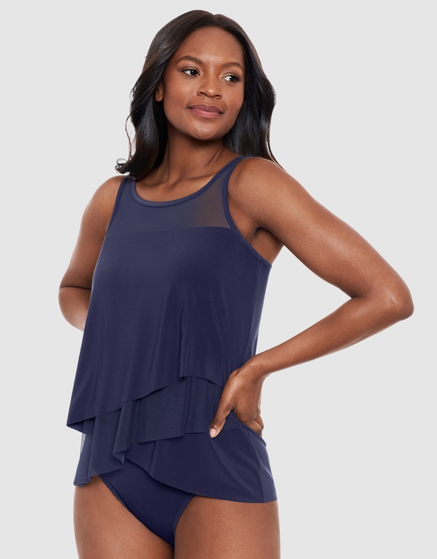 Miraclesuit Swimwear  - Mirage Floaty Layered Tankini Top
