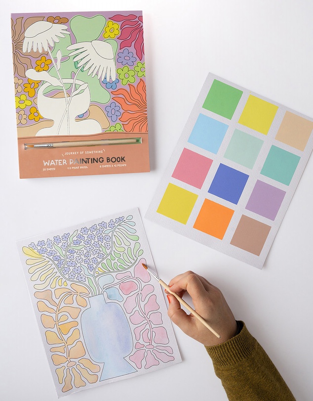 Journey Of Something - Watercolour Painting Book
