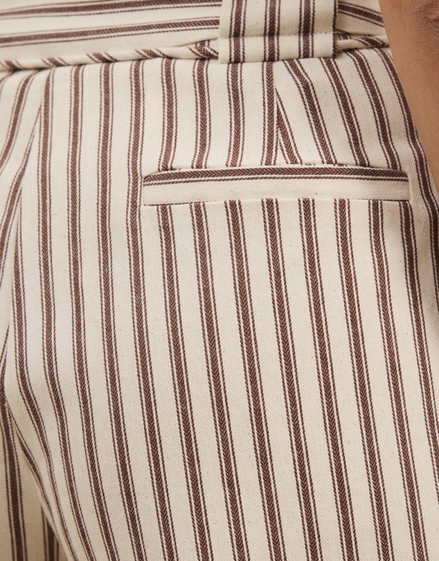Atmos&Here - Alex Cotton Twill Belt Detail Shorts