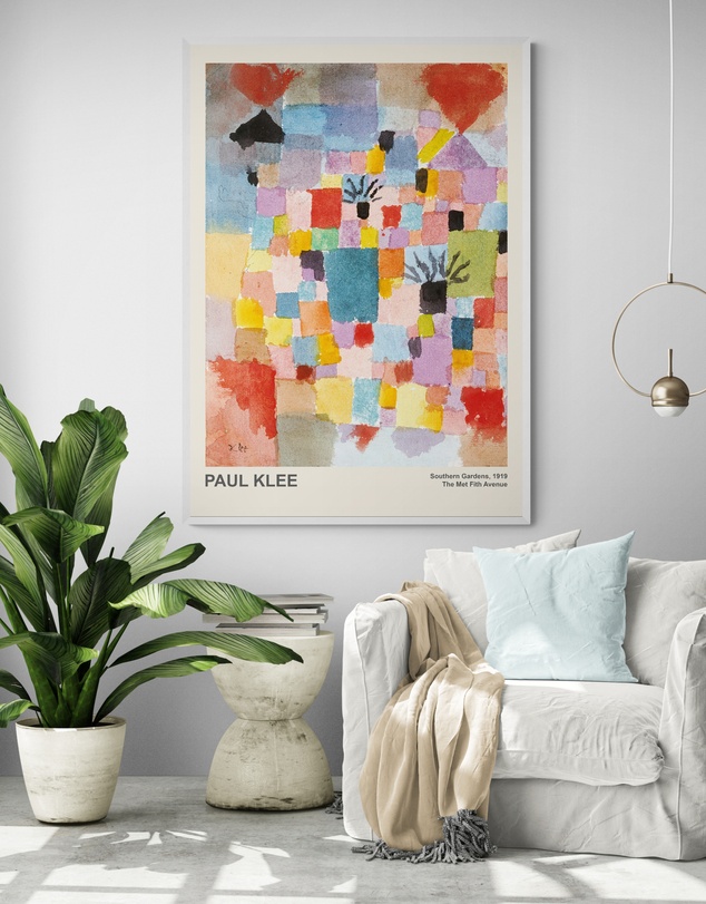Inka Arthouse - Southern Garden by Paul Klee Art Print
