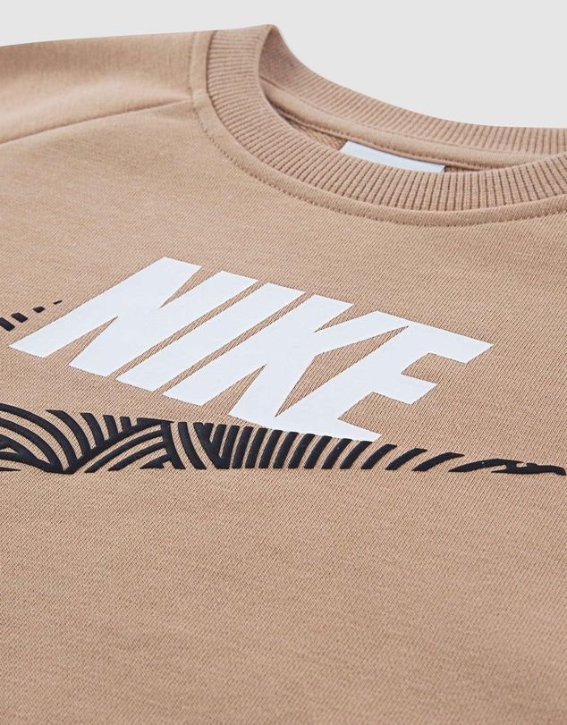 Nike - Nike Sportswear In The Zone French Terry Oversize Crew Sweat - Kids