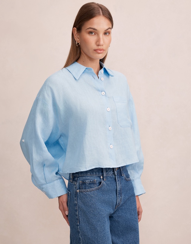 Forever New - Bowie Cropped Shirt