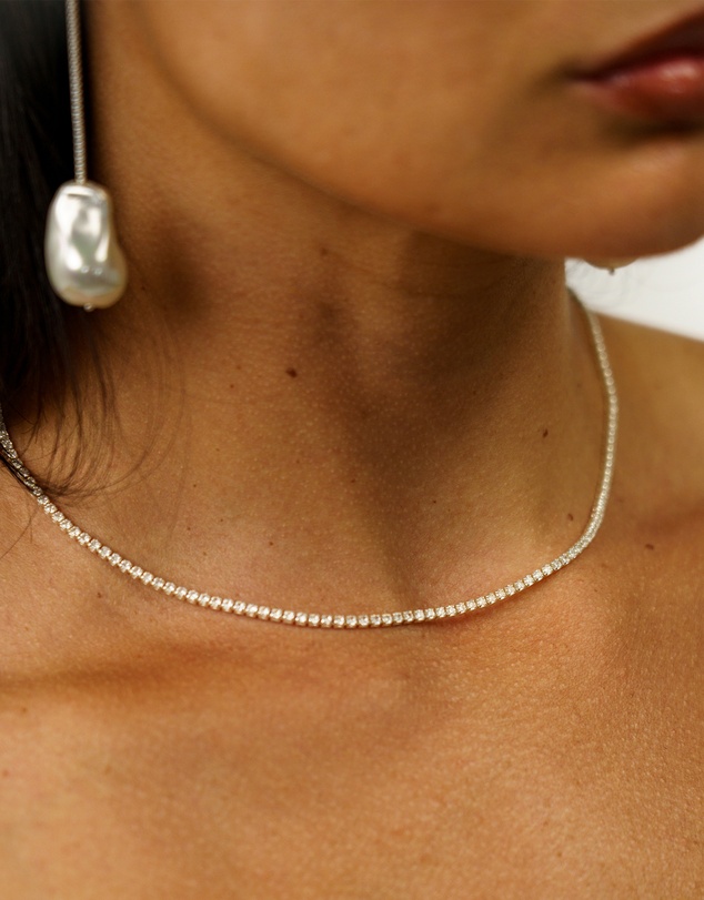 Sonne Jewellery - Tennis Necklace Gold