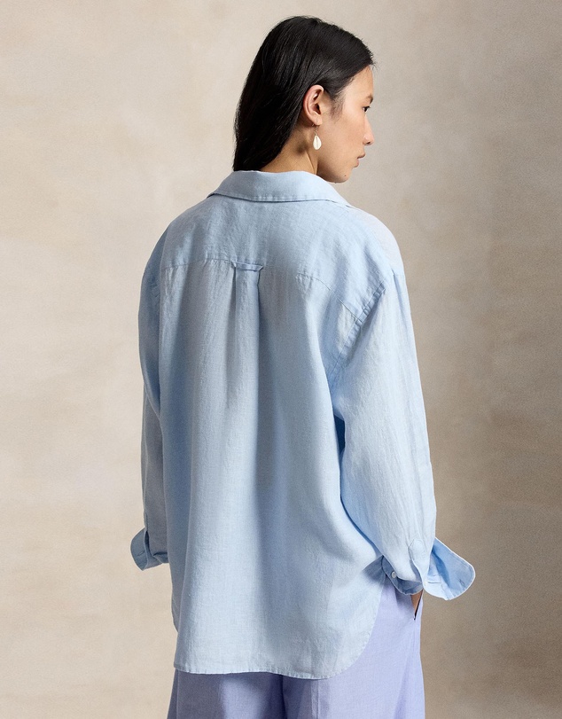 Polo Ralph Lauren - Oversize Fit Big Pony Linen Shirt