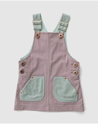 WITH LOVE FOR KIDS - Hazel Cord Pinafore Dress - Babies - Kids