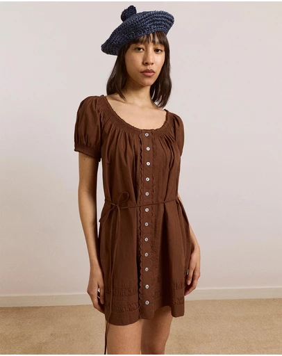 Damson Madder - Jayne Mini Dress