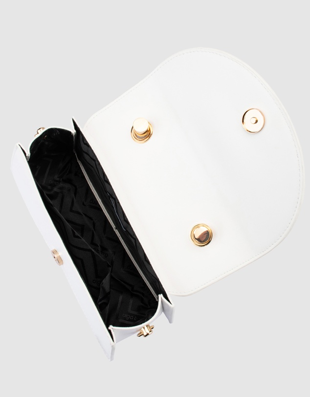 Olga Berg - Phoebe Bamboo Handle Bag