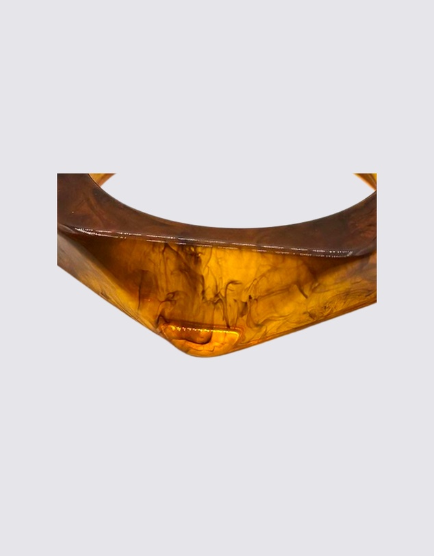 8 Other Reasons - Abstract Tortoise Bangle