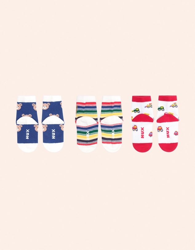 Huxbaby - 3-Pack Socks - Babies-Kids