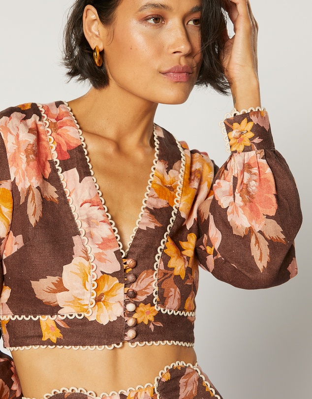 Winona - Dahlia Top