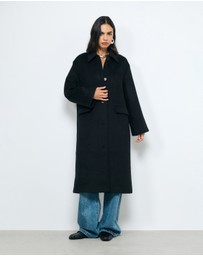 AERE - Cassie Wool Blend Coat