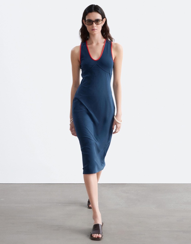 & Other Stories - U-Neck Midi Dress