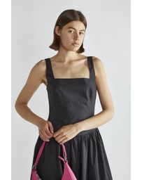 Glamorous - Tie back dropped waist midi dress