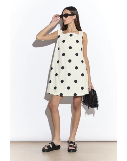 Glamorous - Square Neckline Mini Shift Dress