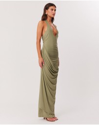 SNDYS - Arlina Halter Maxi Dress